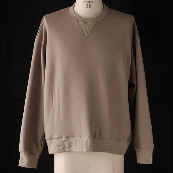 画像4: ボンバーヒート爆暖裏起毛 ガゼットクルーネック バルーンスウェット【MADE IN JAPAN】『日本製』 / Upscape Audience