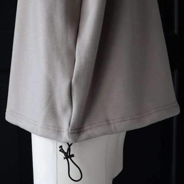 画像14: ボンバーヒート爆暖裏起毛 ヘムドローコード バルーン ポロスウェット【MADE IN JAPAN】『日本製』 / Upscape Audience