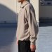 画像4: ボンバーヒート爆暖裏起毛 ヘムドローコード バルーン ポロスウェット【MADE IN JAPAN】『日本製』 / Upscape Audience (4)