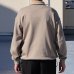 画像5: ボンバーヒート爆暖裏起毛 ヘムドローコード バルーン ポロスウェット【MADE IN JAPAN】『日本製』 / Upscape Audience (5)