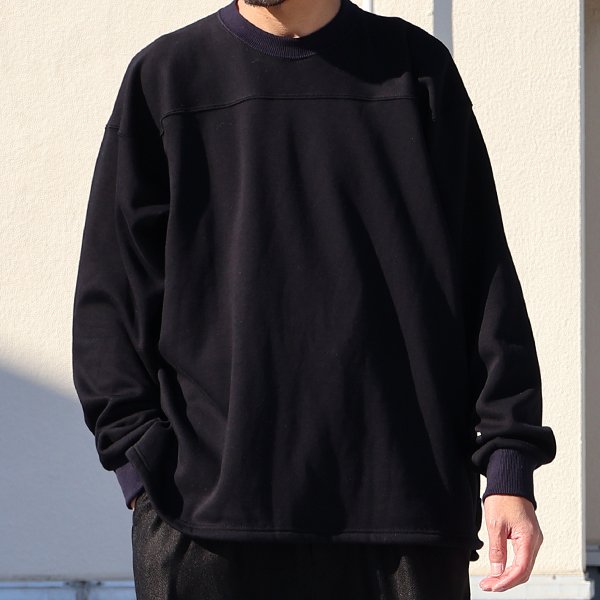 画像3: ボンバーヒート爆暖裏起毛 サイドスリット フットボール スウェット【MADE IN JAPAN】『日本製』 / Upscape Audience