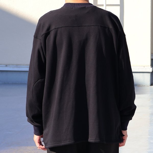 画像5: ボンバーヒート爆暖裏起毛 サイドスリット フットボール スウェット【MADE IN JAPAN】『日本製』 / Upscape Audience