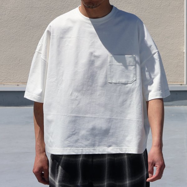 画像11: VORTEX 8オンス(MVS天竺)グラスポケット付き ボクシー クロップドTee【MADE IN JAPAN】『日本製』/ Upscape Audience