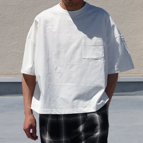 画像12: VORTEX 8オンス(MVS天竺)グラスポケット付き ボクシー クロップドTee【MADE IN JAPAN】『日本製』/ Upscape Audience