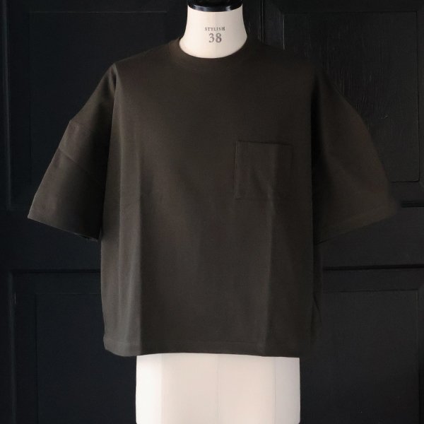 画像6: VORTEX 8オンス（MVS天竺）グラスポケット付き ボクシー クロップドTee【MADE IN JAPAN】『日本製』/ Upscape Audience