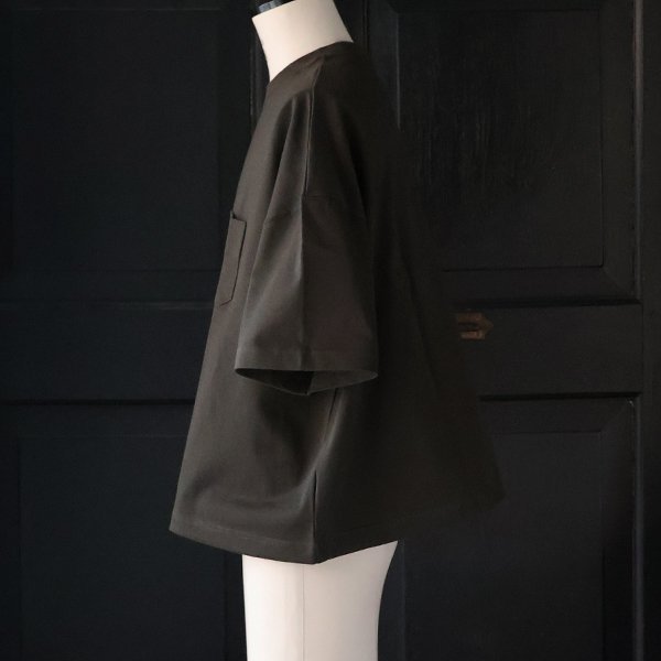 画像7: VORTEX 8オンス（MVS天竺）グラスポケット付き ボクシー クロップドTee【MADE IN JAPAN】『日本製』/ Upscape Audience