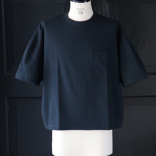 画像8: VORTEX 8オンス（MVS天竺）グラスポケット付き ボクシー クロップドTee【MADE IN JAPAN】『日本製』/ Upscape Audience