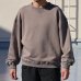 画像2: 「和歌山」 度詰裏毛 (11オンス) ボクシークロップド クルーネック ガゼット スウェット【MADE IN JAPAN】【送料無料】『日本製』 / Upscape Audience (2)