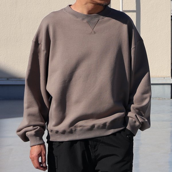 画像3: 「和歌山」 度詰裏毛 (11オンス) ボクシークロップド クルーネック ガゼット スウェット【MADE IN JAPAN】【送料無料】『日本製』 / Upscape Audience