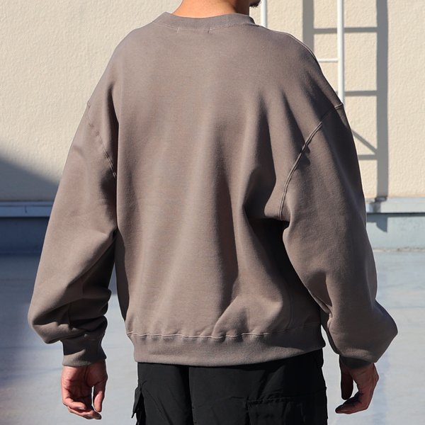 画像5: 「和歌山」 度詰裏毛 (11オンス) ボクシークロップド クルーネック ガゼット スウェット【MADE IN JAPAN】【送料無料】『日本製』 / Upscape Audience