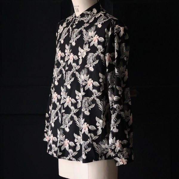 画像23: 日本製 プリントブロード ワンウォッシュ レギュラーカラー 長袖 テーパードシャツ【MADE IN JAPAN】『日本製』/ Upscape Audience