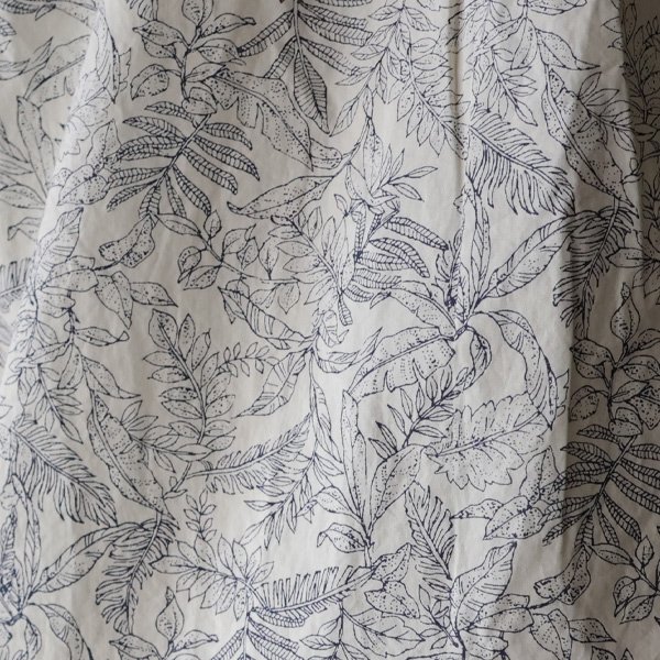 画像9: 日本製 プリントブロード ワンウォッシュ レギュラーカラー 長袖 テーパードシャツ【MADE IN JAPAN】『日本製』/ Upscape Audience