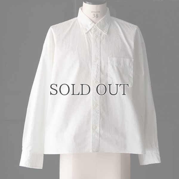 画像10: 「遠州」7オンス チノクロス ボタンダウン ボクシー クロップド 長袖シャツ【MADE IN JAPAN】『日本製』/ Upscape Audience