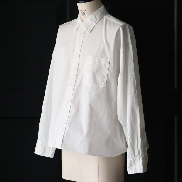 画像11: 「遠州」7オンス チノクロス ボタンダウン ボクシー クロップド 長袖シャツ【MADE IN JAPAN】『日本製』/ Upscape Audience