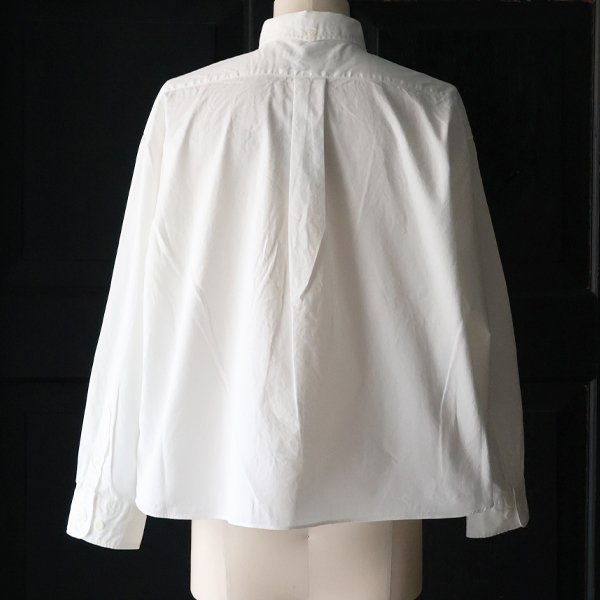 画像13: 「遠州」7オンス チノクロス ボタンダウン ボクシー クロップド 長袖シャツ【MADE IN JAPAN】『日本製』/ Upscape Audience