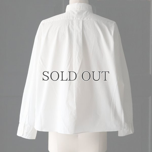 画像13: 「遠州」7オンス チノクロス ボタンダウン ボクシー クロップド 長袖シャツ【MADE IN JAPAN】『日本製』/ Upscape Audience