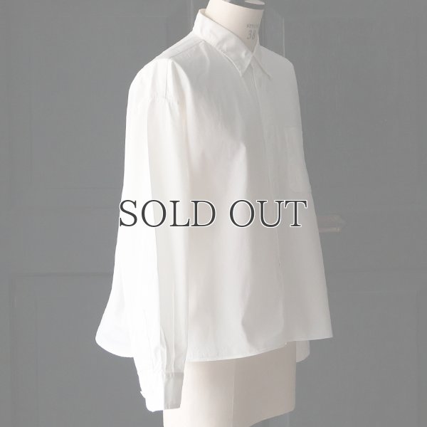 画像14: 「遠州」7オンス チノクロス ボタンダウン ボクシー クロップド 長袖シャツ【MADE IN JAPAN】『日本製』/ Upscape Audience