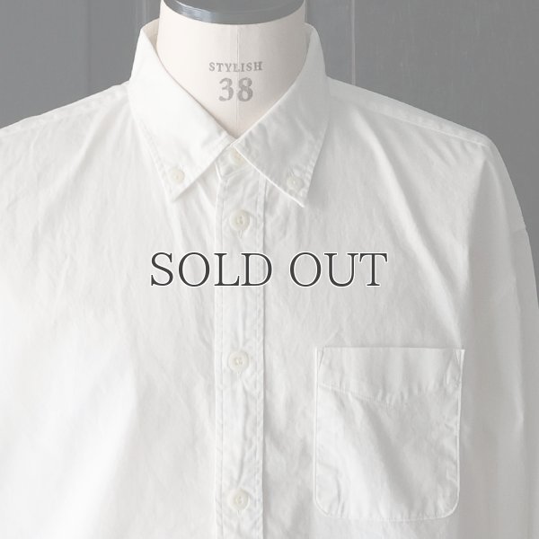 画像15: 「遠州」7オンス チノクロス ボタンダウン ボクシー クロップド 長袖シャツ【MADE IN JAPAN】『日本製』/ Upscape Audience