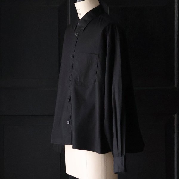 画像7: 「遠州」7オンス チノクロス ボタンダウン ボクシー クロップド 長袖シャツ【MADE IN JAPAN】『日本製』/ Upscape Audience