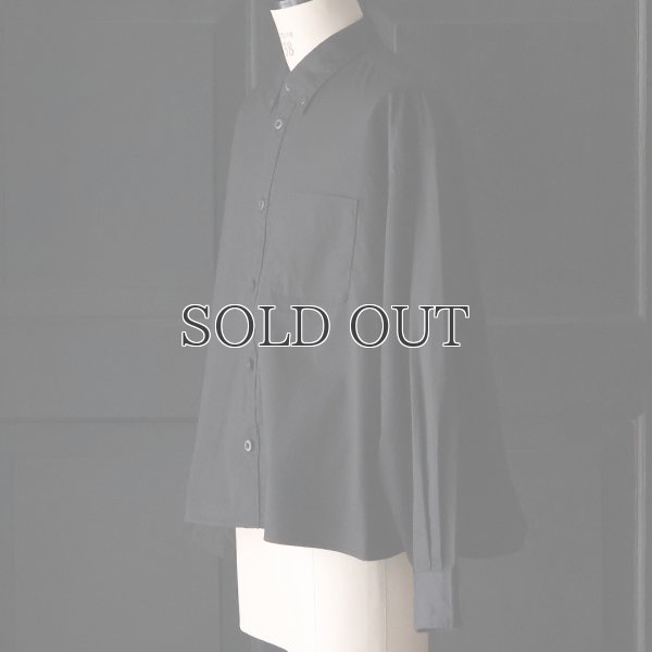 画像7: 「遠州」7オンス チノクロス ボタンダウン ボクシー クロップド 長袖シャツ【MADE IN JAPAN】『日本製』/ Upscape Audience