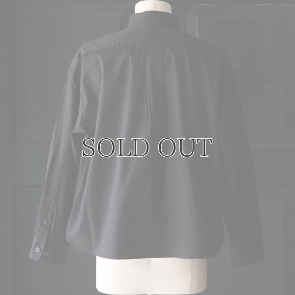 画像9: 「遠州」7オンス チノクロス ボタンダウン ボクシー クロップド 長袖シャツ【MADE IN JAPAN】『日本製』/ Upscape Audience