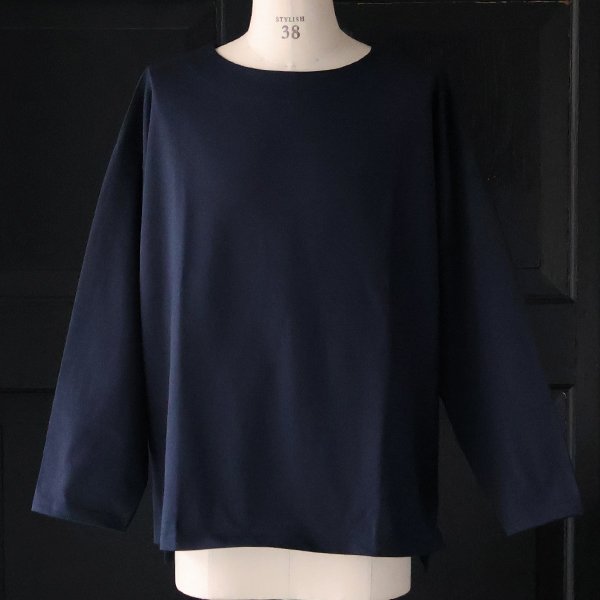 画像8: 透湿・UVカット「多機能COTTON」 引揃ハイゲージ天竺 & ボーダー (7オンス) ボートネック 長袖 Tシャツ【MADE IN JAPAN】『日本製』/ Upscape Audience