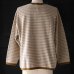 画像9: 「尾州」JAZZネップ マルチカラー ジャガード クルーネック ニットソー 【MADE IN JAPAN】『日本製』/ Upscape Audience