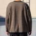画像5: 「尾州」JAZZネップ マルチカラー ジャガード クルーネック ニットソー 【MADE IN JAPAN】『日本製』/ Upscape Audience (5)