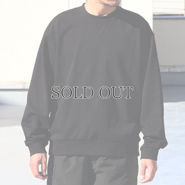 画像2: VORTEX® 8オンス (MVS天竺) スウェットライク Vガゼット バルーン 長袖 Tシャツ【MADE IN JAPAN】『日本製』/ Upscape Audience