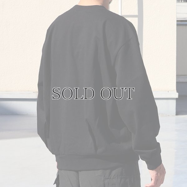 画像4: VORTEX® 8オンス (MVS天竺) スウェットライク Vガゼット バルーン 長袖 Tシャツ【MADE IN JAPAN】『日本製』/ Upscape Audience