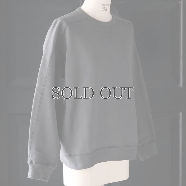 画像14: ピグメントヘビー裏起毛(14オンス)ミリタリースリーブ ガゼットクルーネック / Audience