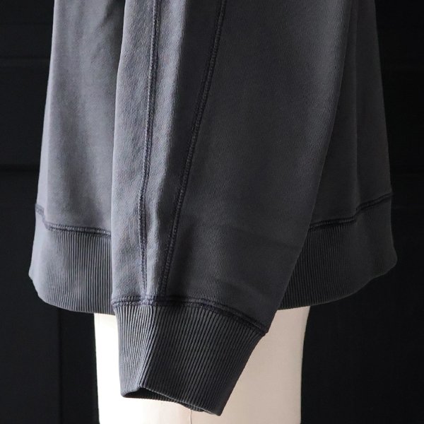 画像12: ピグメントヘビー裏起毛(14オンス)ミリタリースリーブ ガゼットクルーネック / Audience