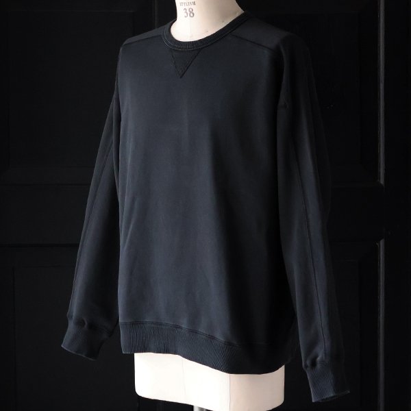 画像5: ピグメントヘビー裏起毛(14オンス)ミリタリースリーブ ガゼットクルーネック / Audience