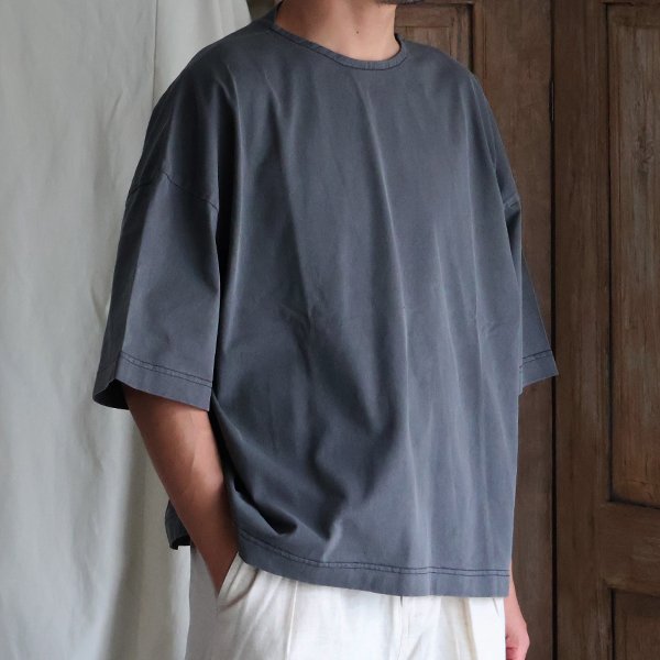 画像2: ピグメント 米綿 (USAコットン) 16/-天竺 ( 8.45オンス) クロップド Tシャツ / Audience