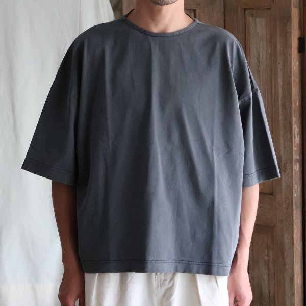 画像3: ピグメント 米綿 (USAコットン) 16/-天竺 ( 8.45オンス) クロップド Tシャツ / Audience