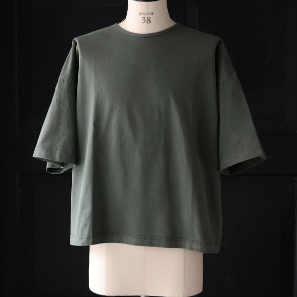 画像2: ピグメント 米綿 (USAコットン) 16/-天竺 ( 8.45オンス) クロップド Tシャツ / Audience