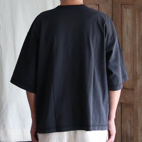 画像5: ピグメント 米綿 (USAコットン) 16/-天竺 ( 8.45オンス) 3ボタン ヘンリーネック Tシャツ / Audience