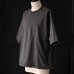 画像9: ピグメント 米綿 (USAコットン) 16/-天竺 ( 8.45オンス) 3ボタン ヘンリーネック Tシャツ / Audience (9)