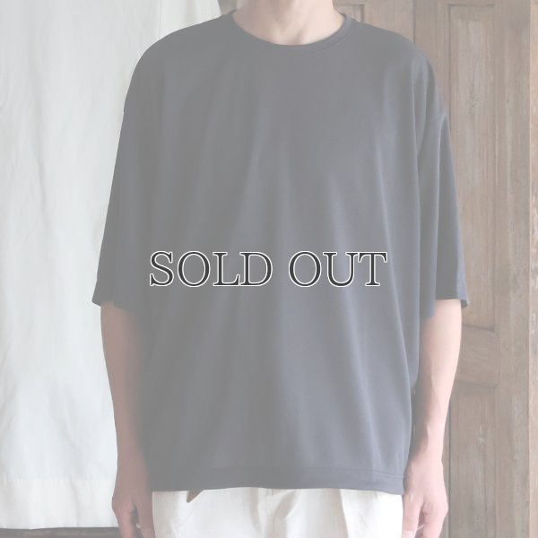 画像7: POLARTEC®(ポーラテック) POWER DRY® (パワードライ) 鹿の子 クルーネック ドローコード バルーン Tシャツ【MADE IN JAPAN】『日本製』/ Upscape Audience