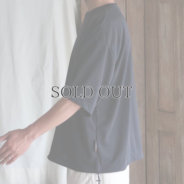 画像8: POLARTEC®(ポーラテック) POWER DRY® (パワードライ) 鹿の子 クルーネック ドローコード バルーン Tシャツ【MADE IN JAPAN】『日本製』/ Upscape Audience