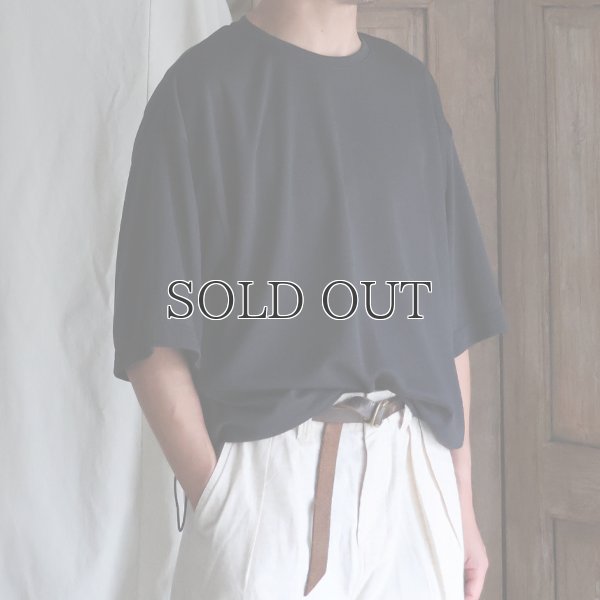 画像13: POLARTEC®(ポーラテック) POWER DRY® (パワードライ) 鹿の子 クルーネック ドローコード バルーン Tシャツ【MADE IN JAPAN】『日本製』/ Upscape Audience