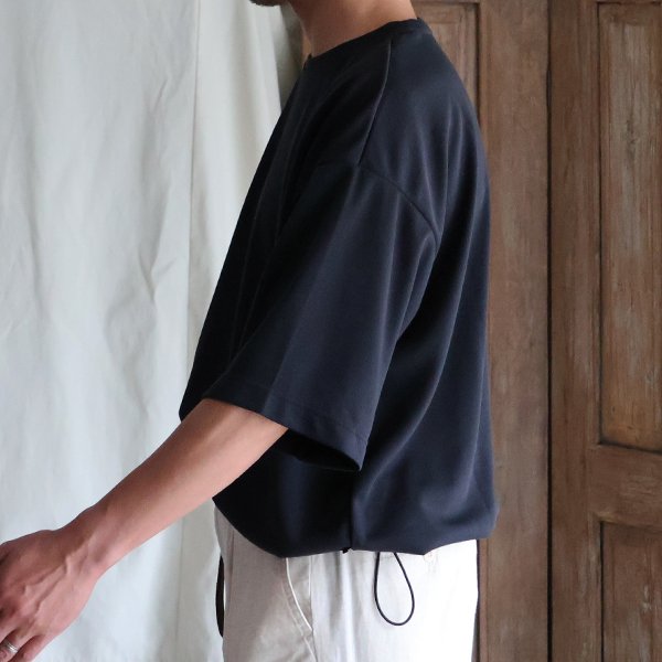 画像10: POLARTEC®(ポーラテック) POWER DRY® (パワードライ) 鹿の子 クルーネック ドローコード バルーン Tシャツ【MADE IN JAPAN】『日本製』/ Upscape Audience