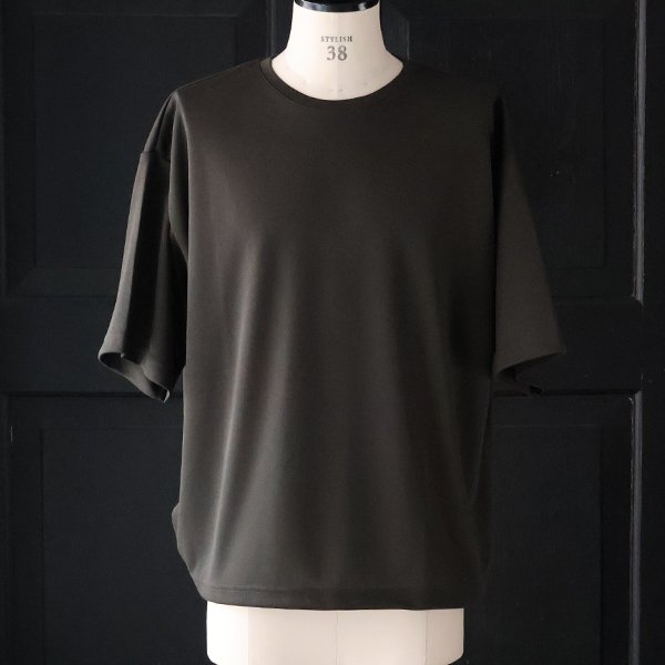 画像5: POLARTEC®(ポーラテック) POWER DRY® (パワードライ) 鹿の子 クルーネック ドローコード バルーン Tシャツ【MADE IN JAPAN】『日本製』/ Upscape Audience