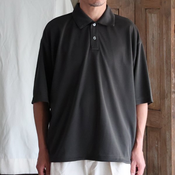 画像5: POLARTEC®(ポーラテック) POWER DRY® (パワードライ) 鹿の子 ドローコード バルーン ポロシャツ【MADE IN JAPAN】『日本製』/ Upscape Audience