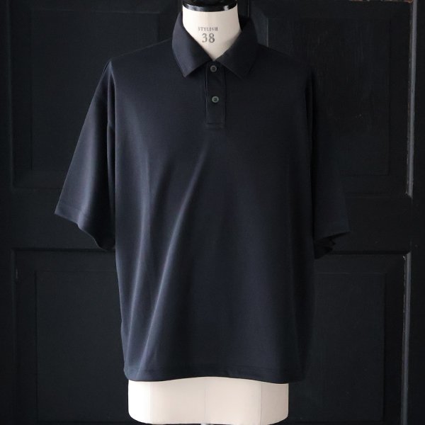 画像2: POLARTEC®(ポーラテック) POWER DRY® (パワードライ) 鹿の子 ドローコード バルーン ポロシャツ【MADE IN JAPAN】『日本製』/ Upscape Audience