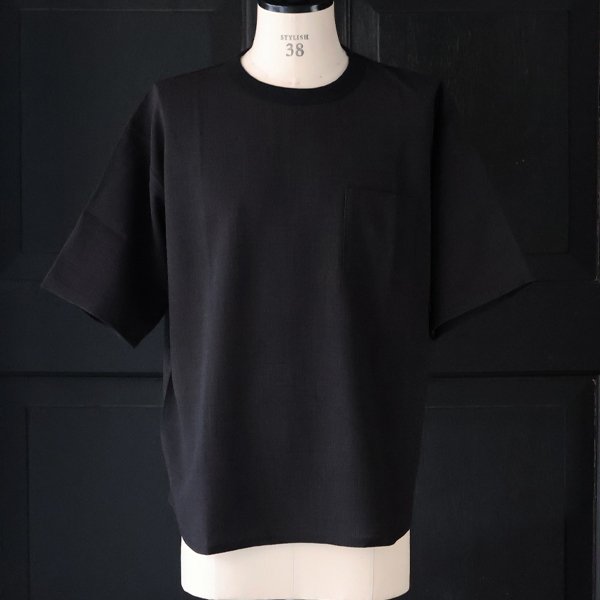 画像6: Reflax（リフラクス）TECH リネンライクキャンバス グラスポケ付き ヘムラウンド ハーフスリーブ POシャツ【MADE IN JAPAN】『日本製』/ Upscape Audience