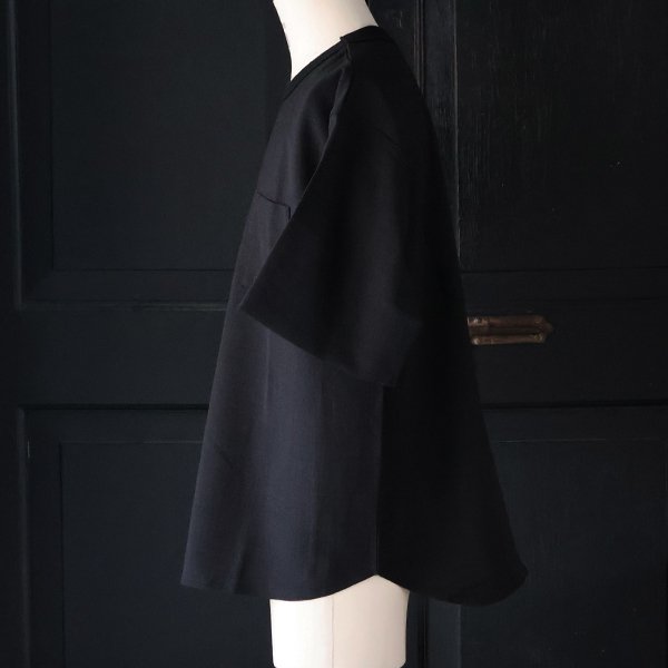 画像7: Reflax（リフラクス）TECH リネンライクキャンバス グラスポケ付き ヘムラウンド ハーフスリーブ POシャツ【MADE IN JAPAN】『日本製』/ Upscape Audience