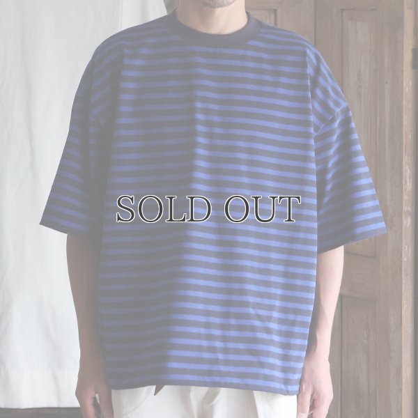 画像17: VORTEX 8オンス (MVS天竺) ボーダー ハーフスリーブ ドローコード バルーン Tシャツ【MADE IN JAPAN】『日本製』/ Upscape Audience