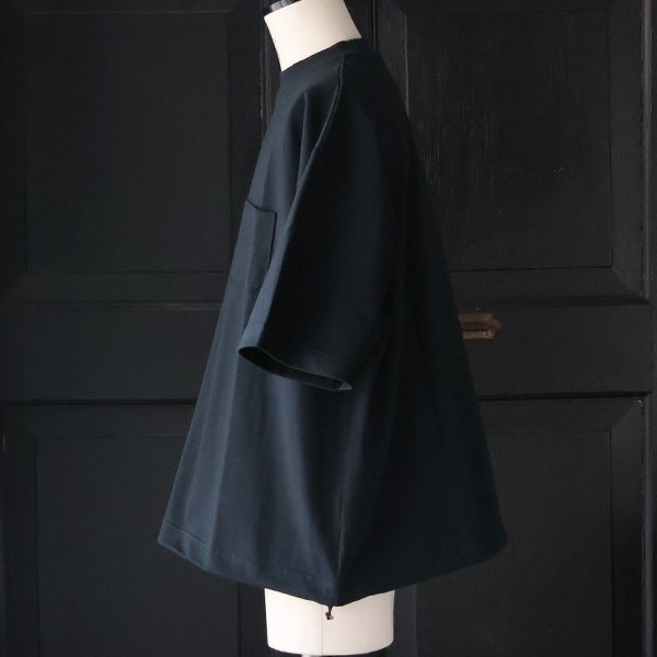 画像3: VORTEX 8オンス (MVS天竺) グラスポケ付 ハーフスリーブ ドローコード 2WAY Tシャツ【MADE IN JAPAN】『日本製』/ Upscape Audience