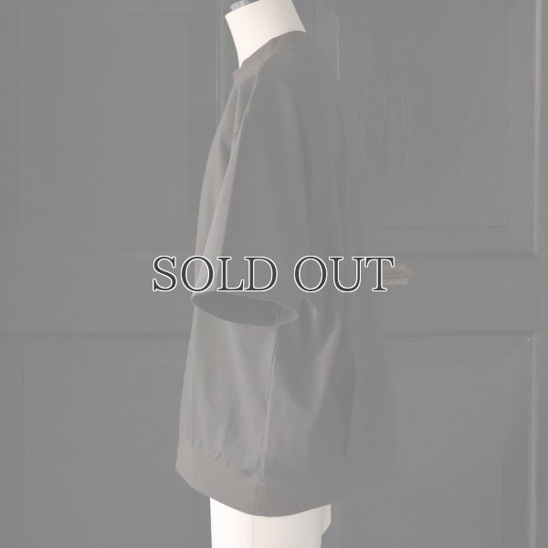 画像3: VORTEX 8オンス (MVS天竺) スウェットライク Vガゼット クルーネック ハーフスリーブ バルーン Tシャツ【MADE IN JAPAN】『日本製』/ Upscape Audience